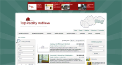 Desktop Screenshot of byty.reality-roznava.eu